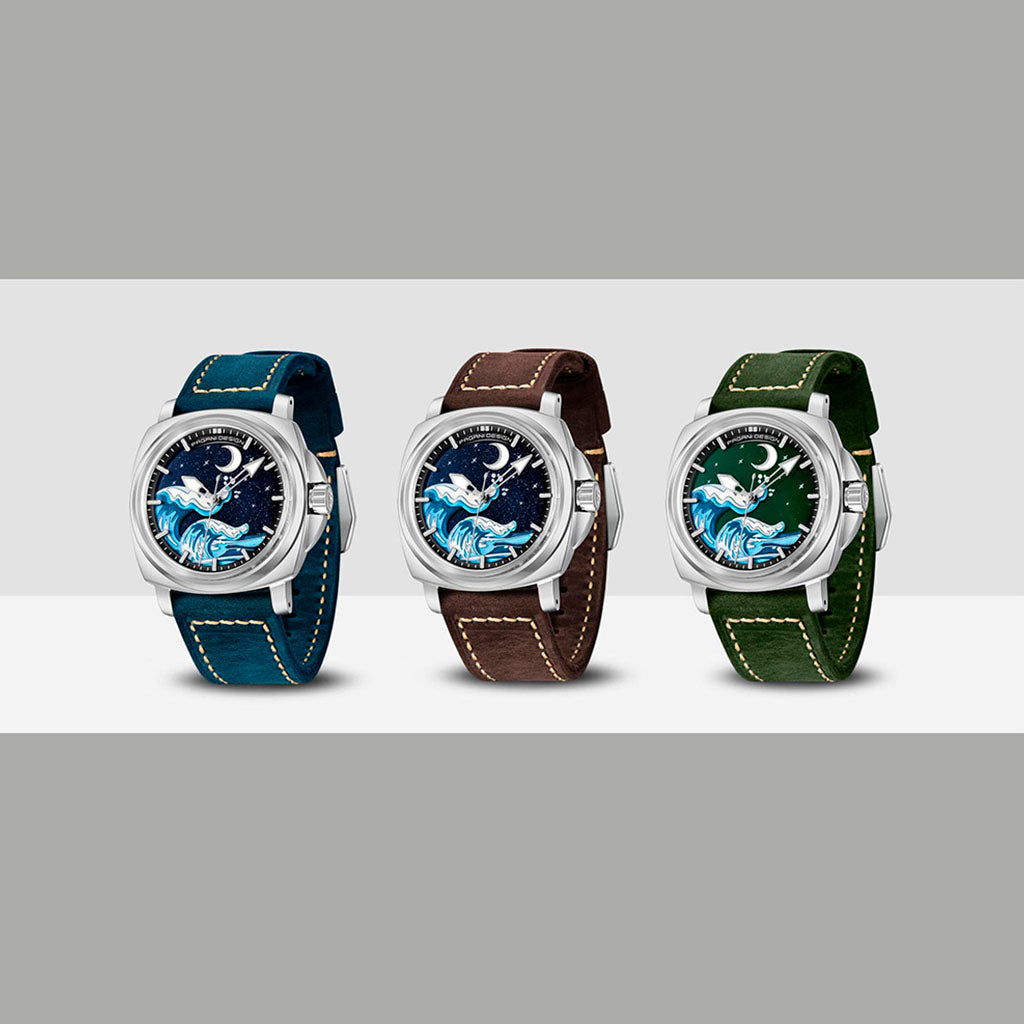 Design Wave Silver Brown
