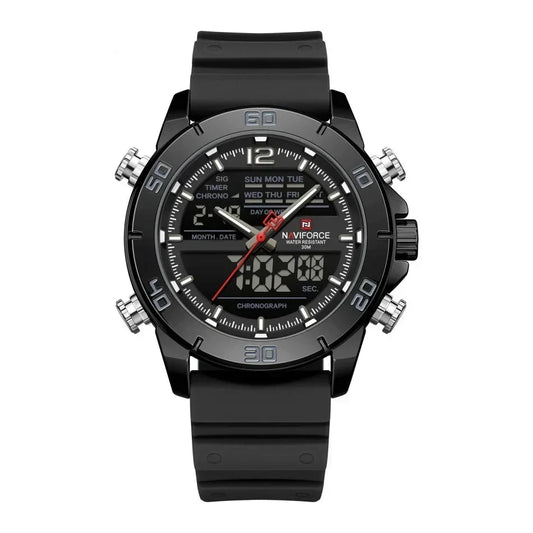 Titan Black Sports Watch